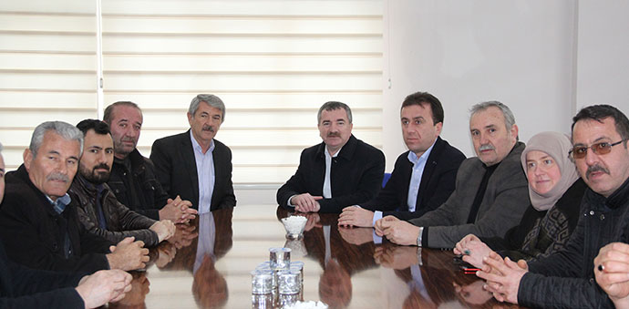 Ak Parti’den Havza Ziraat Odasına Ziyaret