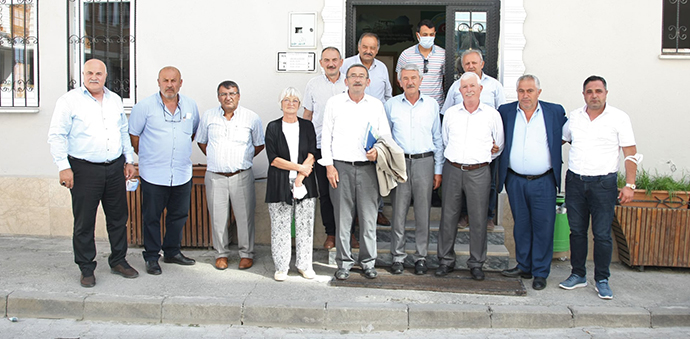Amasya Pancar Ekicileri Kooperatifi Başkanı Saatcı’den Havza’da STK ve Mahalle Ziyareti