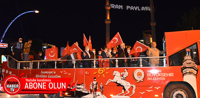 Atatürk'ün Havza'ya Gelişinin 101. Yıl Dönümü Kutlandı-Video Haber