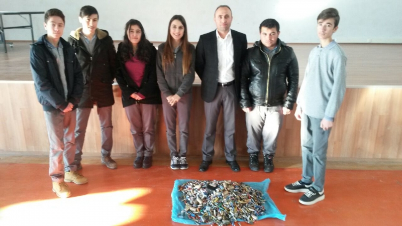 Atık Pil Toplama Projesinde Türkiye İkincisi