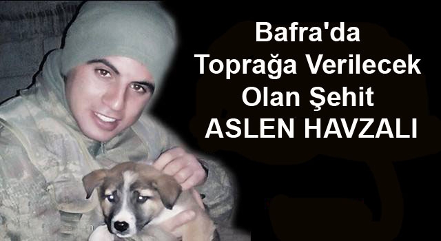 Bafra\'da Toprağa Verilecek Olan Şehit Aslen Havzalı