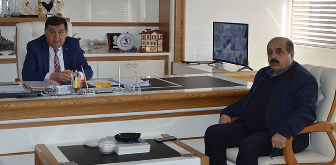 Bağımsız Adaydan Başkan İkiz’e Ziyaret