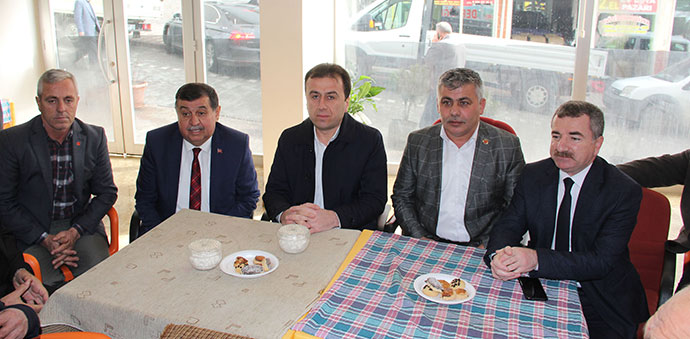 Başkan Adayı Özdemir’den Muhtarlara Ziyaret