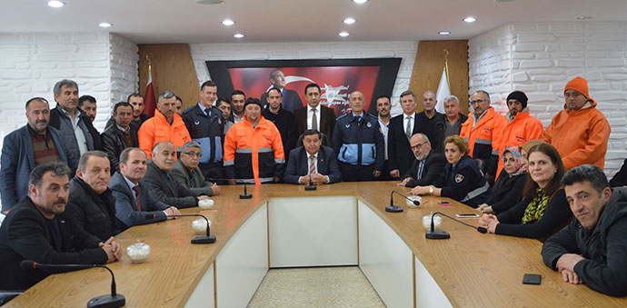 Başkan İkiz, Çalışanları ile Helalleşti