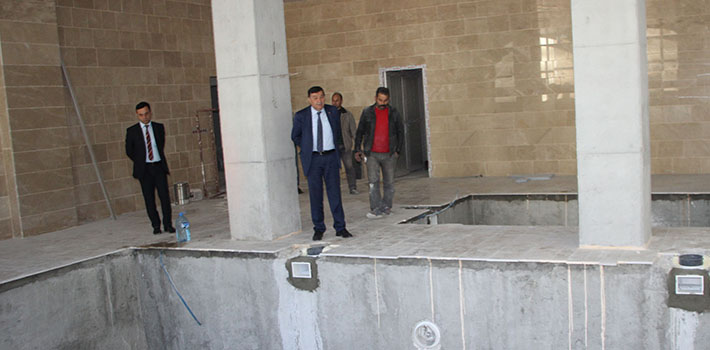 Başkan İkiz Fizik Tedavi Merkezini İnceledi
