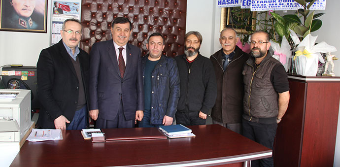 Başkan İkiz’den Gazetemize Ziyaret
