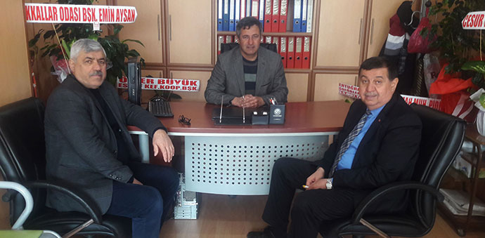 Başkan İkiz’den Madeni İşler Esnaf Odasına Ziyaret