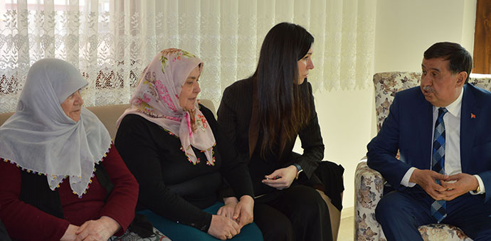 Başkan İkiz’e Taziye Ziyaretleri