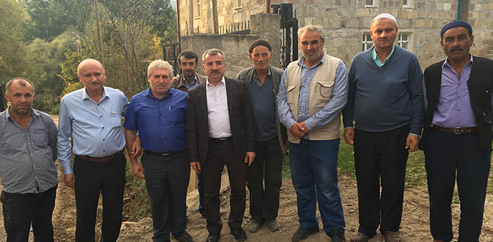 Başkan Özdemir Gidirli ve Dereköy Mahallerini Ziyaret Etti