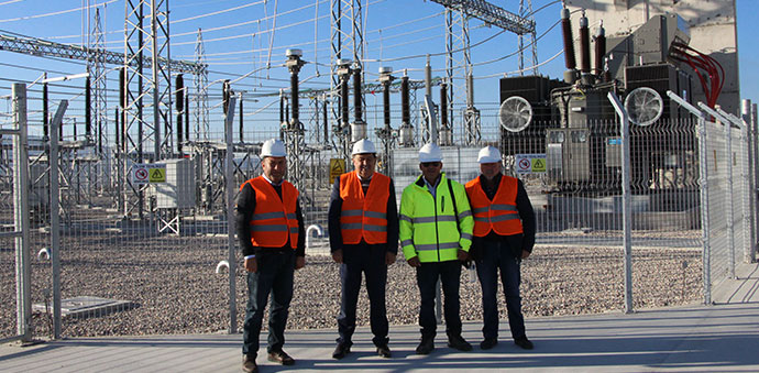 Başkan Rüzgâr Enerji Santralini Ziyaret Etti