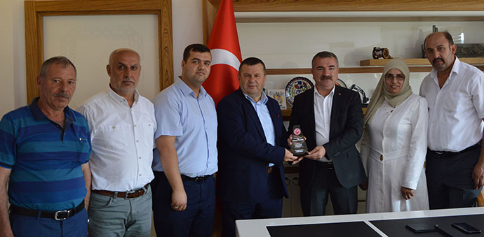 Başkan Sebahattin Özdemir’e Ziyaret