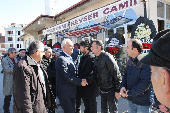 Başkan Yılmaz Tezcan Ailesinin Acısına Ortak Oldu