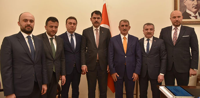 Başkanlar Havza İçin Ankara’da