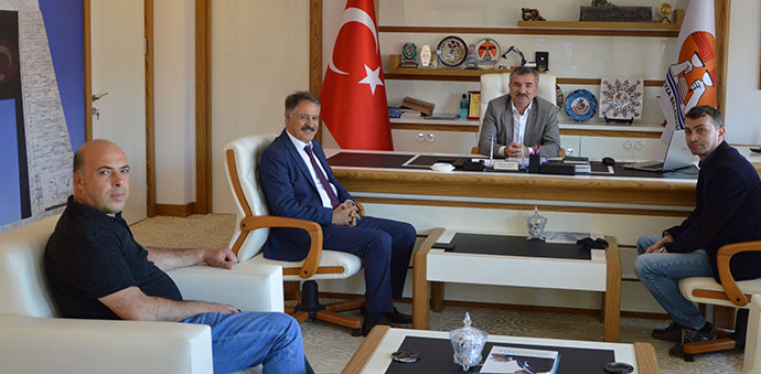 Belediye Başkanı Deveci’den, Özdemir’e Ziyaret