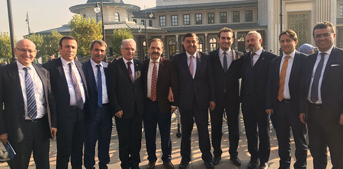 Belediye Başkanları Külliye’de Toplandı