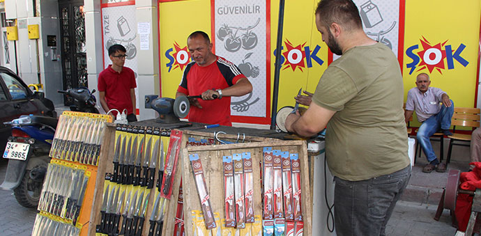 Bıçak Bileme Tezgahlarında Yoğunluk Yaşanıyor