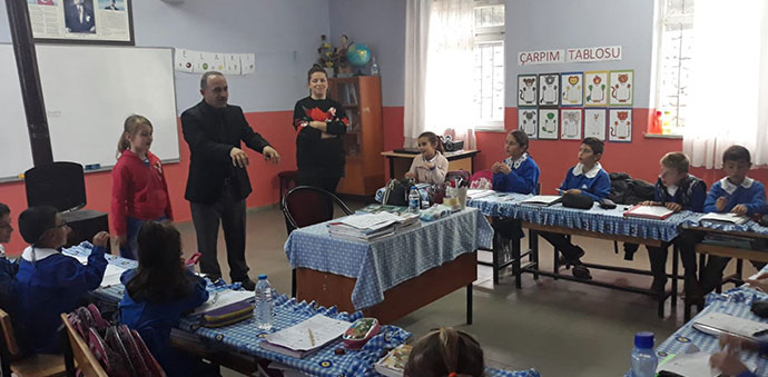 Birleştirilmiş Sınıflı Okulları Ziyaret Etti