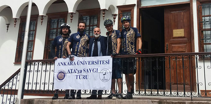 Bisiklet ile Samsun'dan Ankara'ya