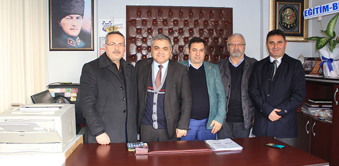 CHP Atakum İlçe Örgütünden Gazetemize Ziyaret