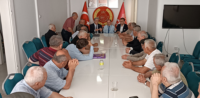 CHP Havza İlçe Başkanlığında Bayramlaşma