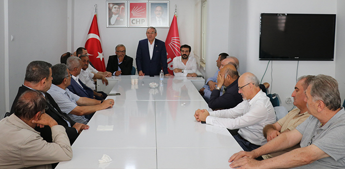 CHP Havza İlçe Başkanlığında Bayramlaşma