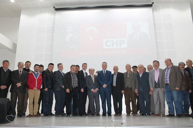 CHP Havza İlçe Örgütü Danışma Kurulu Toplantısı Yapıldı