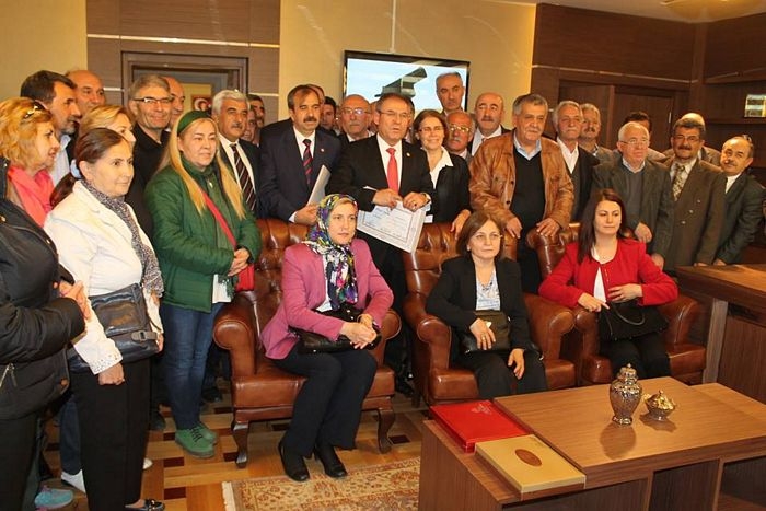 CHP Samsun Milletvekilleri Mazbatalarını Aldılar