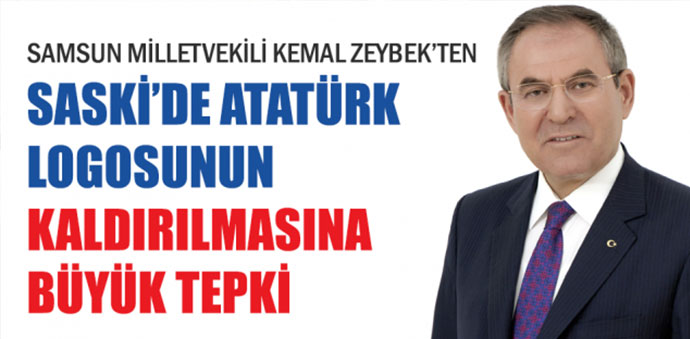 CHP'li Kemal Zeybek'ten SASKİ'ye Logo Tepkisi