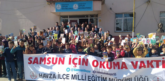 Çiftlik Naciye Öngel Oratokulu’nda Okuma Etkinliği