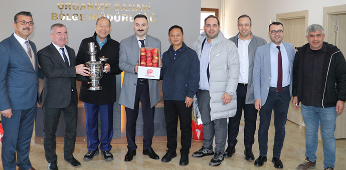 Çinli Yatırımcılardan Havza OSB’de İnceleme