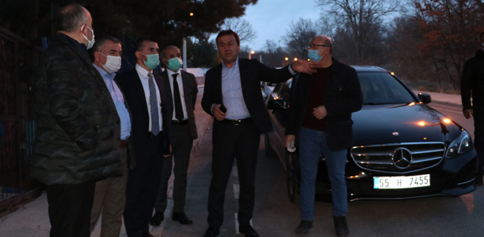 Daire Başkanı Çebi’den Havza’ya Ziyaret
