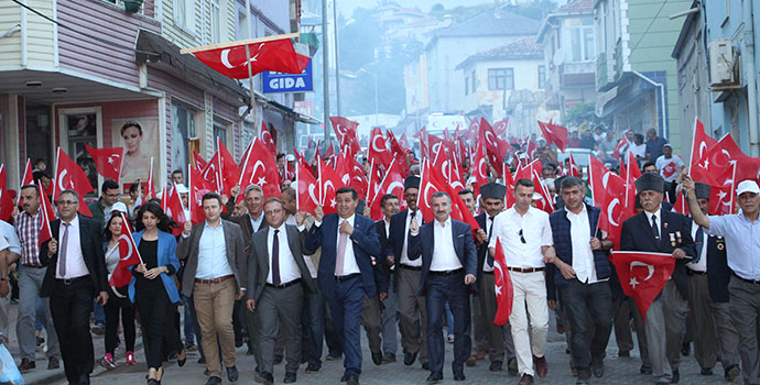 Demokrasi ve Milli Birlik İçin Yürüdüler