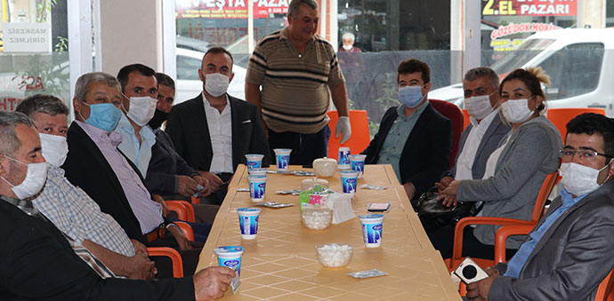 Denizbank Havza Şubesinden Muhtarlara Ziyaret