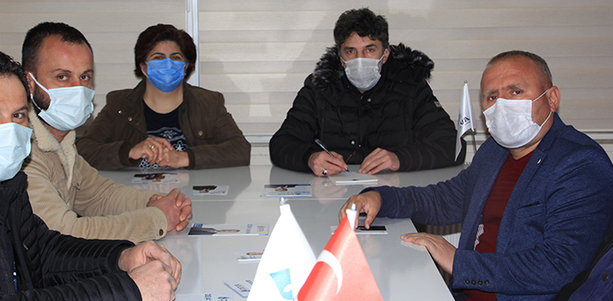 DEVA Partisi Havza İlçe Yönetiminde Görev Dağılımı