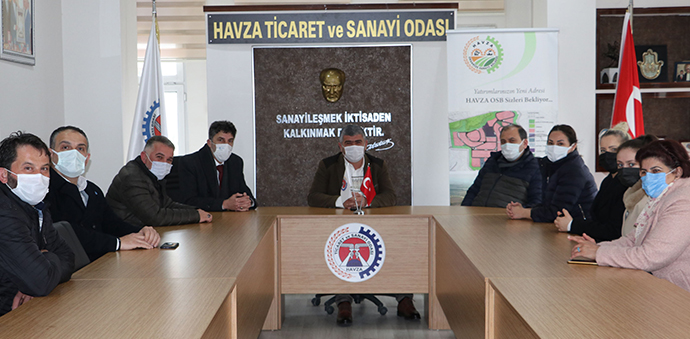 DEVA Partisi İl Başkanı Türk’ten Havza Ziyareti