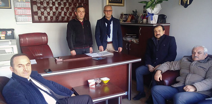 EĞİTİM CAMİASINDAN GAZETEMİZE ZİYARET