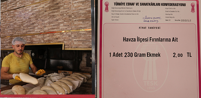 Ekmek Fiyatları 2 lira Oldu