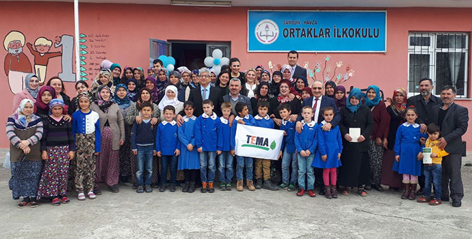 En Anlamlı Kutlama Ortaklar İlkokulunda