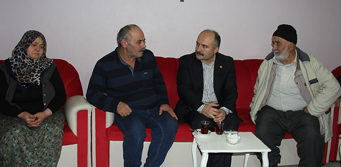 Erhan Usta, Taziye Ziyaretlerinde Bulundu