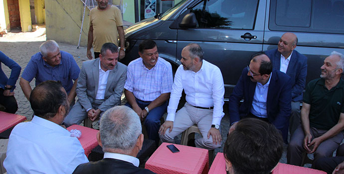 Eski Bakan Kılıç Havza’yı Ziyaret Etti