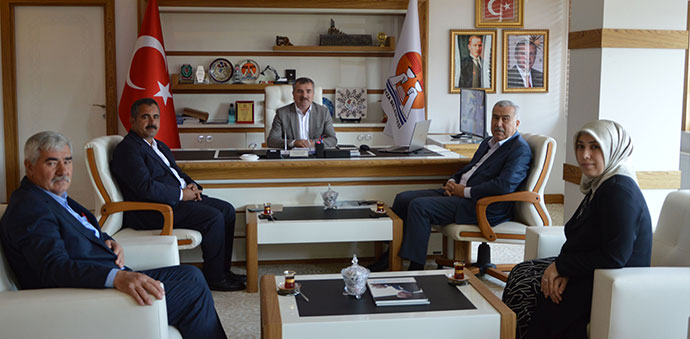 Eski Vekil Demir’den Başkan Özdemir’e Ziyaret