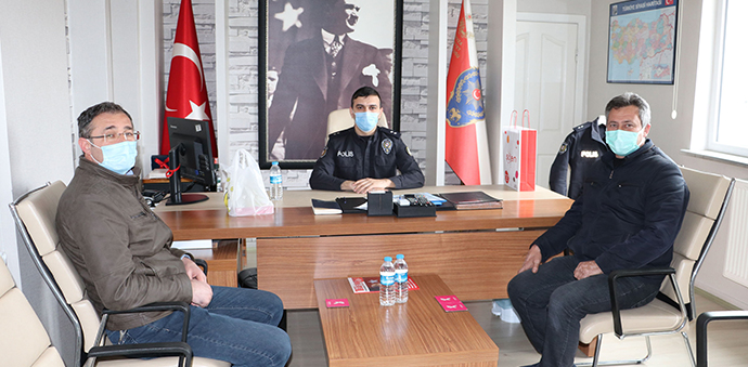 Esnaf Odalarından Emniyet Müdürlüğüne Ziyaret