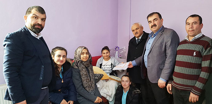 Evde Eğitim Öğrencisi Okul 2. Oldu