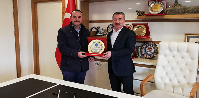 Fen Lisesinden Başkan Özdemir’e Teşekkür