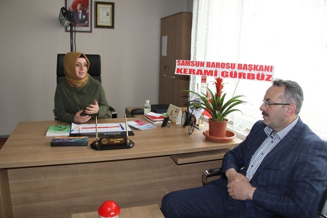 Gazetemizden Havza 2. Noterine Ziyaret