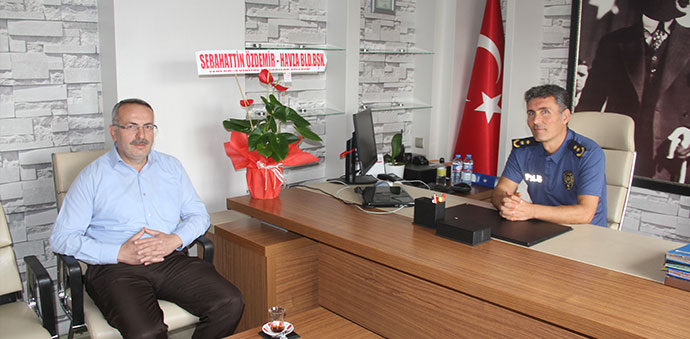 Gazetemizden Havza Emniyetine Ziyaret