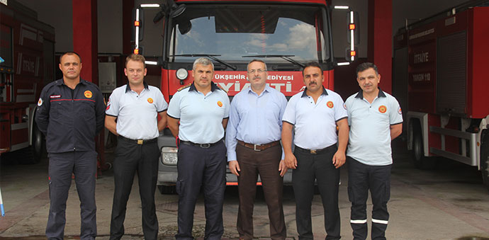Gazetemizden Havza İtfaiye Amirliğine Ziyaret