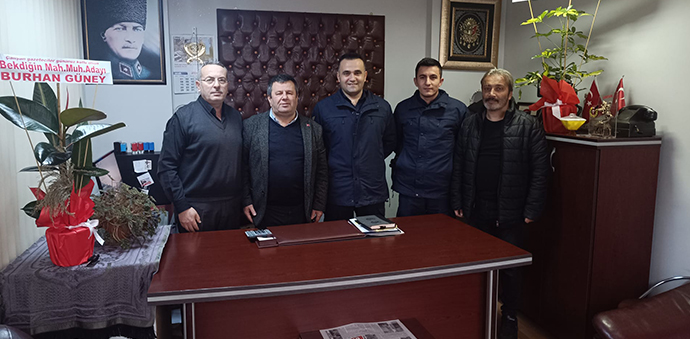 Gazetemize 10 Ocak Gazeteciler Günü Ziyaretleri
