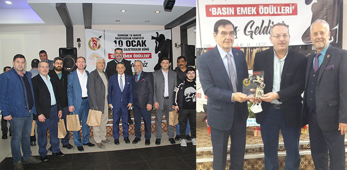 Gazetemize BASIN EMEK ÖDÜLÜ Verildi