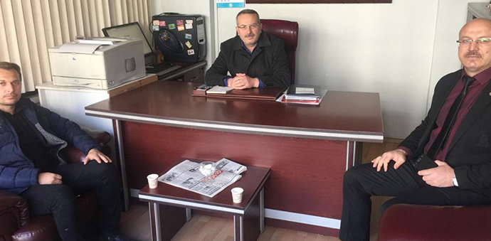 Gazetemize Gençlik Merkezi Müdüründen Ziyaret